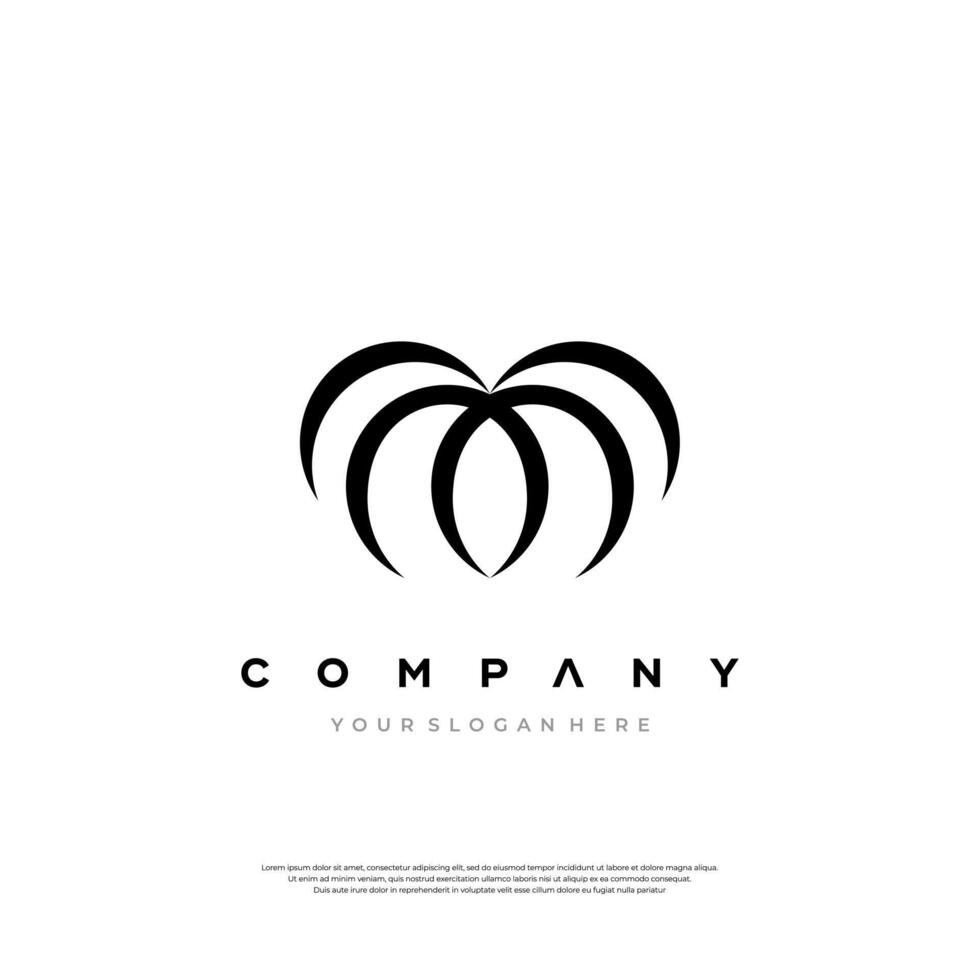 Timeless sophistication captured in a logo vector