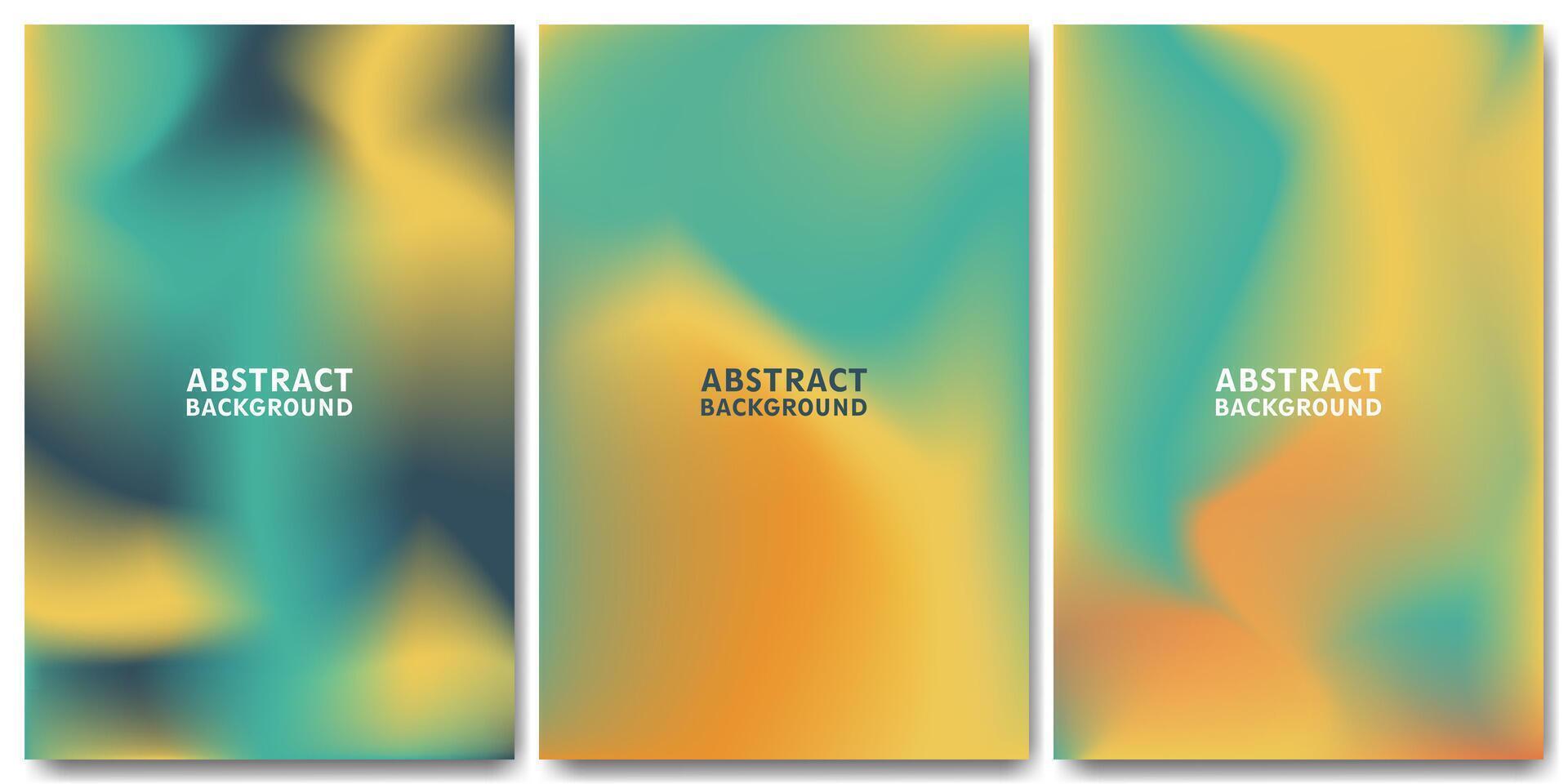 Abstract mesh gradient background. Bright color blend. Green and yellow background. For banner, poster, social media, promotion vector