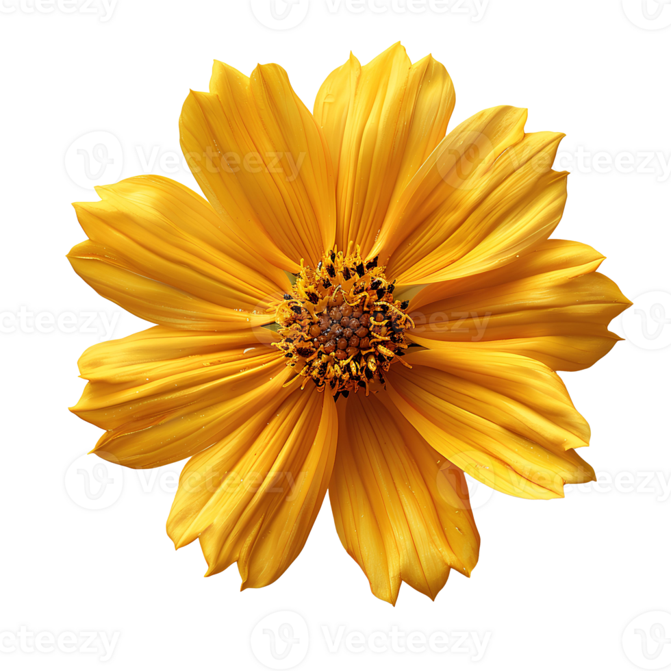Coreopsis flower set Set of yellow coreopsis flowers Coreopsis flower Coreopsis flower set Set of yellow coreopsis flowers Coreopsis flower