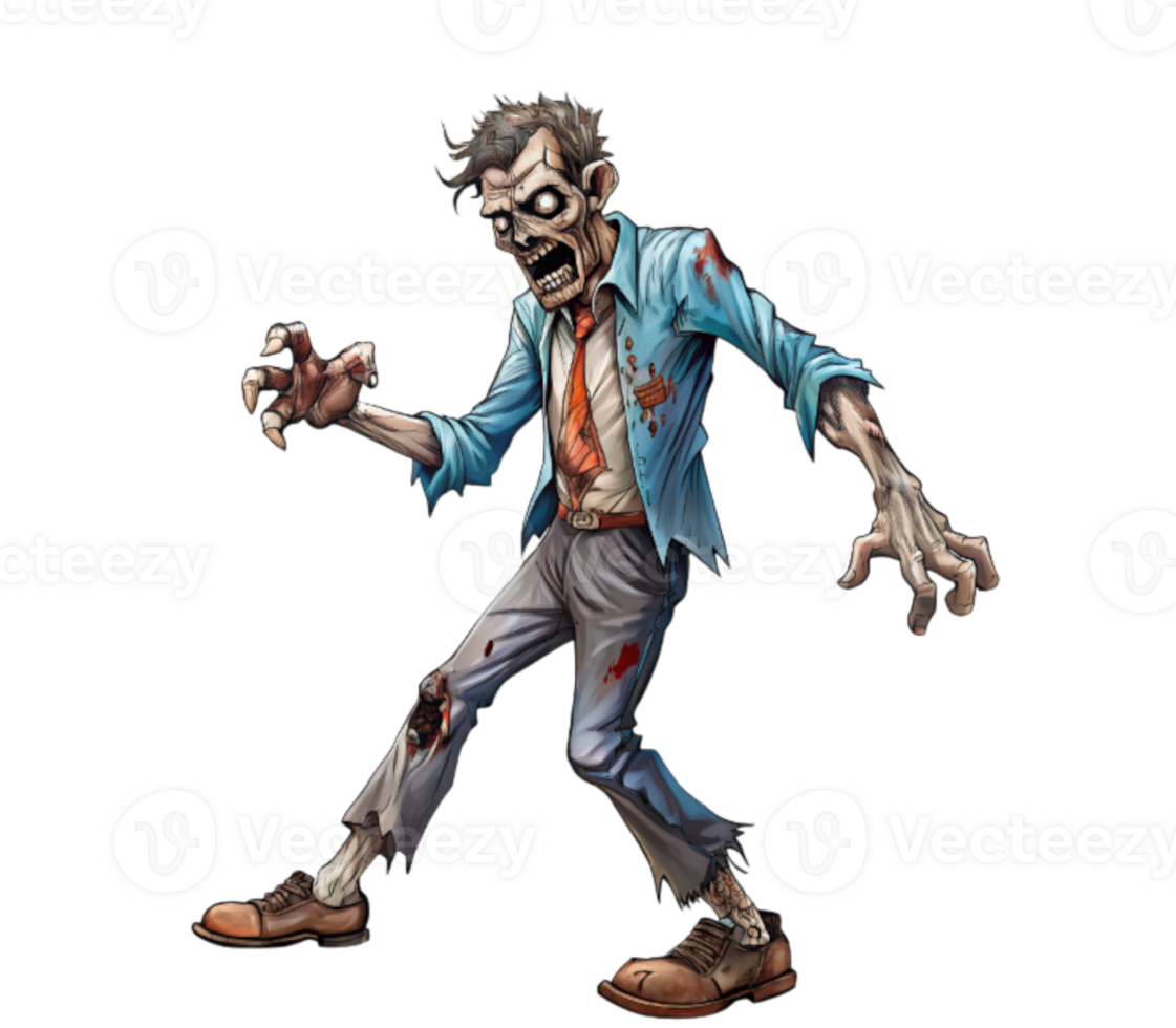 Walking Skeleton Zombies- png