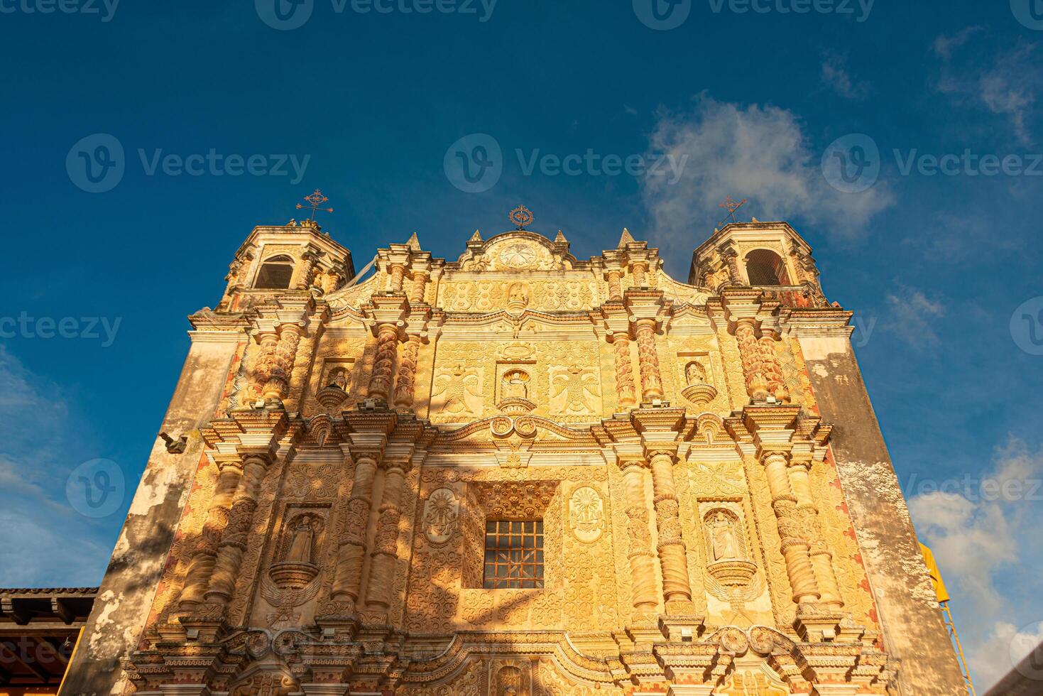 Santo Domingo Church at San Cristobal de las Casas, Chiapas, Mexico photo
