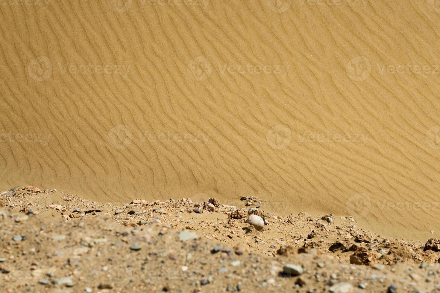 The texture of sand in the desert as a natural background. photo