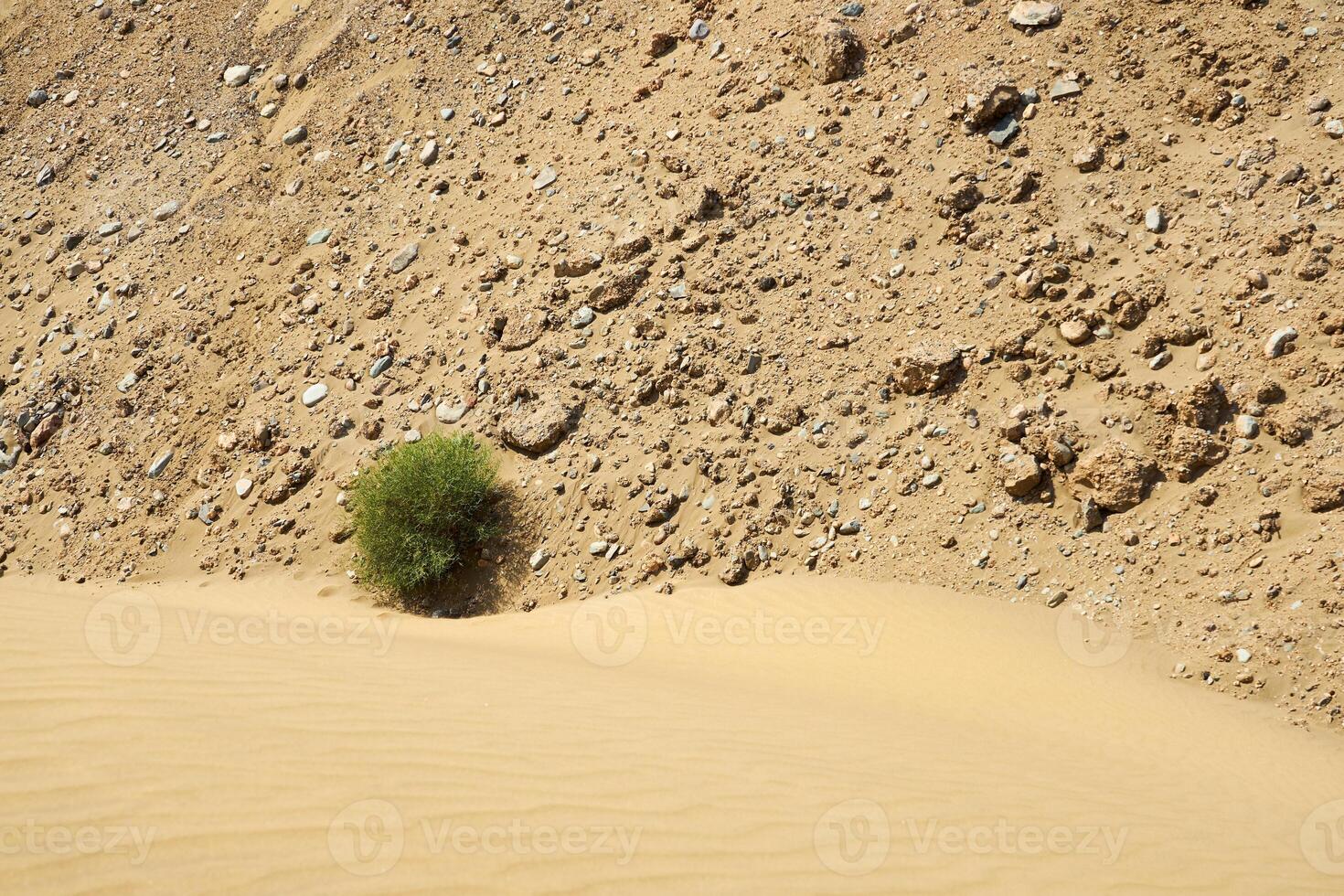 The texture of sand in the desert as a natural background. photo