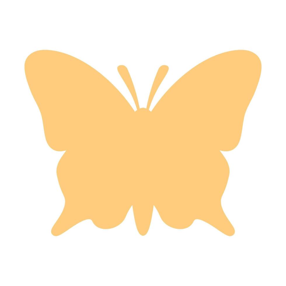 butterfly hand drawn logo, spa beauty logo design concept template vector