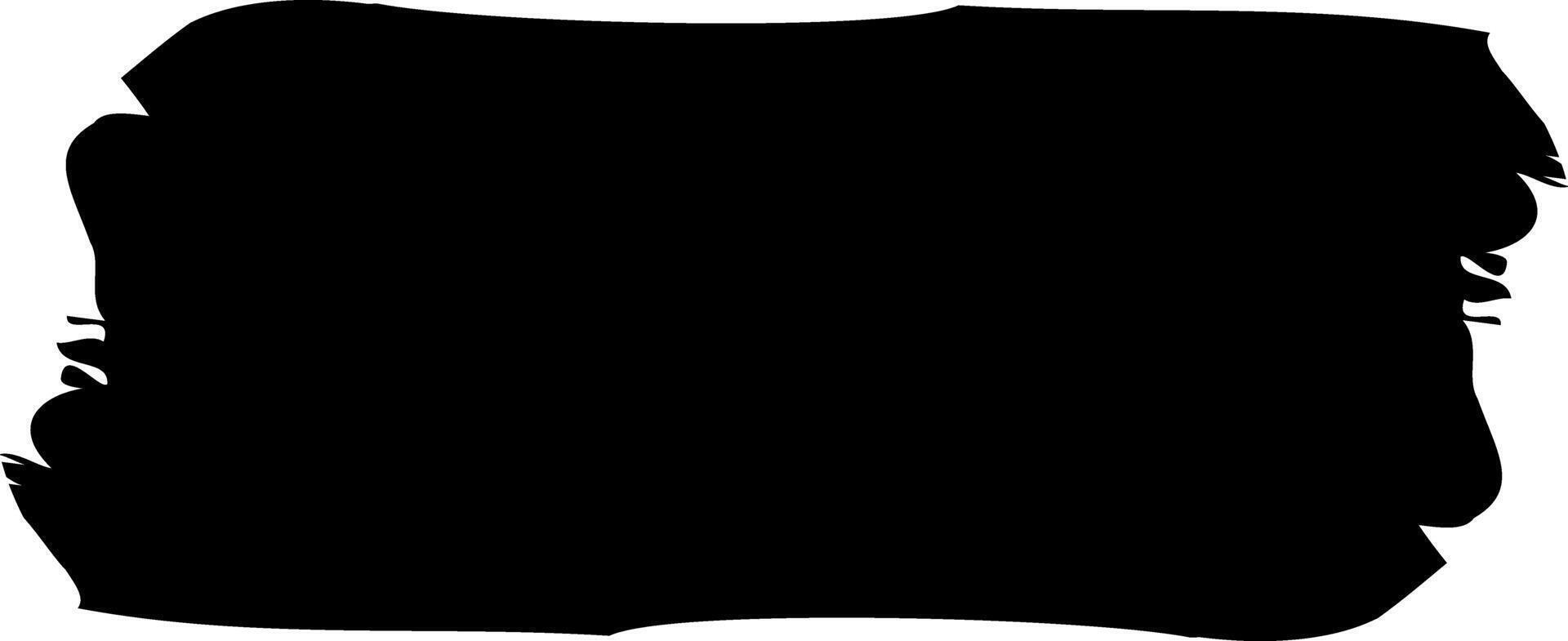 ink brush strokes Inscriptions grunge Black paint Dirty element vector