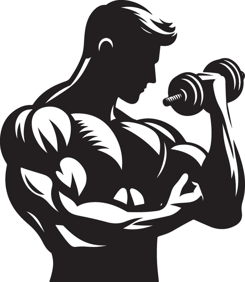 muscle art illustration vector