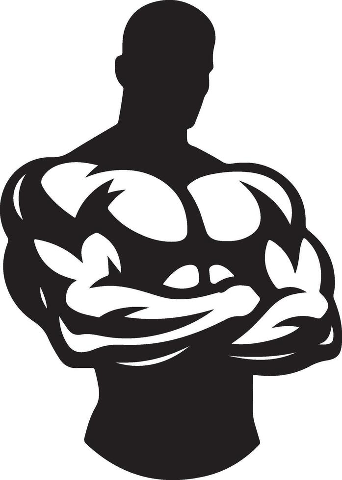muscle art illustration vector