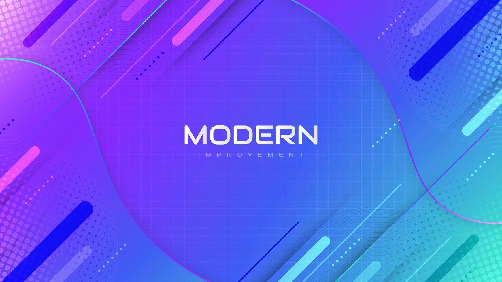 Abstract Modern and Colorful Gradient Background. Vibrant Creative Banner Design vector