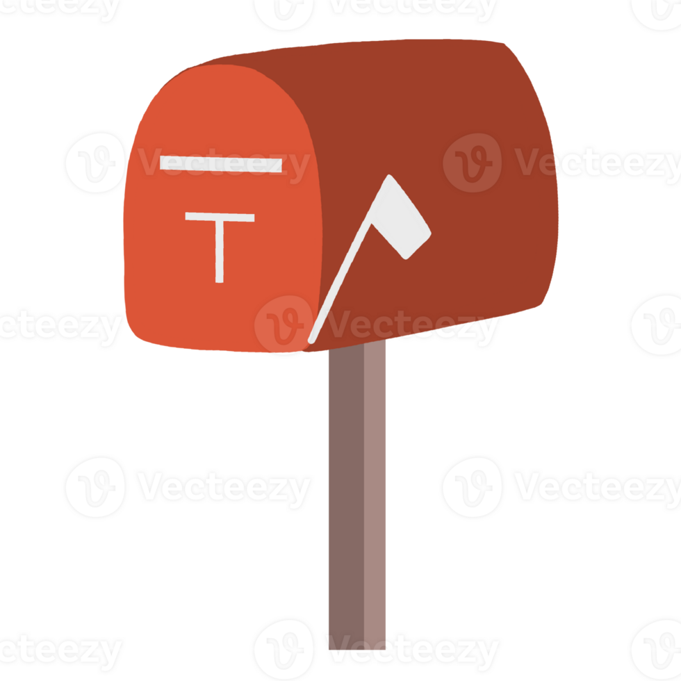 cute red mailbox clip art. png