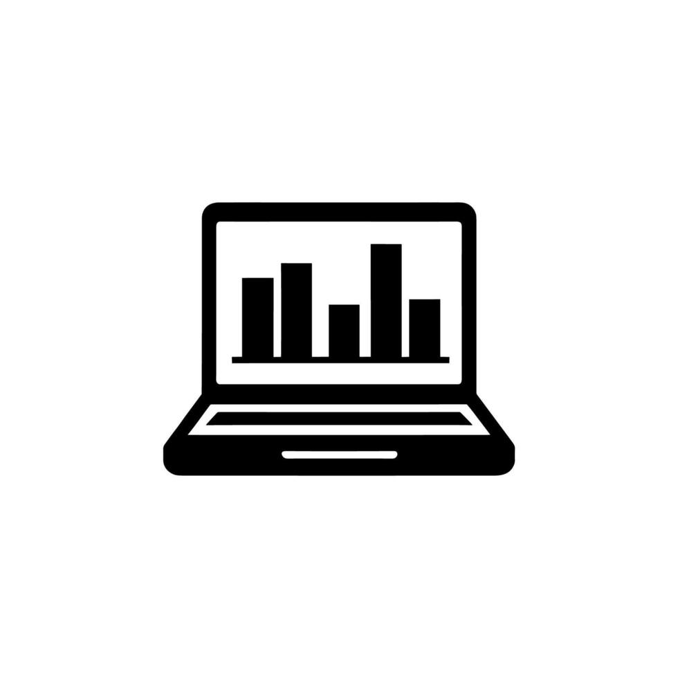 laptop, analysis, analytics, analyze, analyzing, bar chart, big data, market, business, chart, computer, dashboard, data, datum, design, desktop, device, digital, display, finance, financial vector