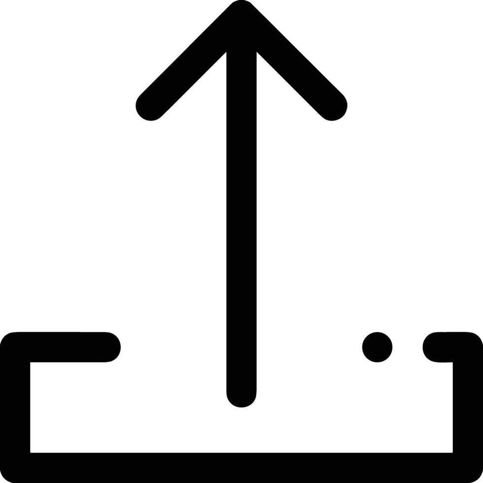 Upload icon symbol image vector