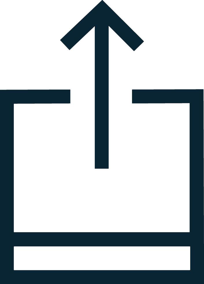 Upload icon symbol image vector