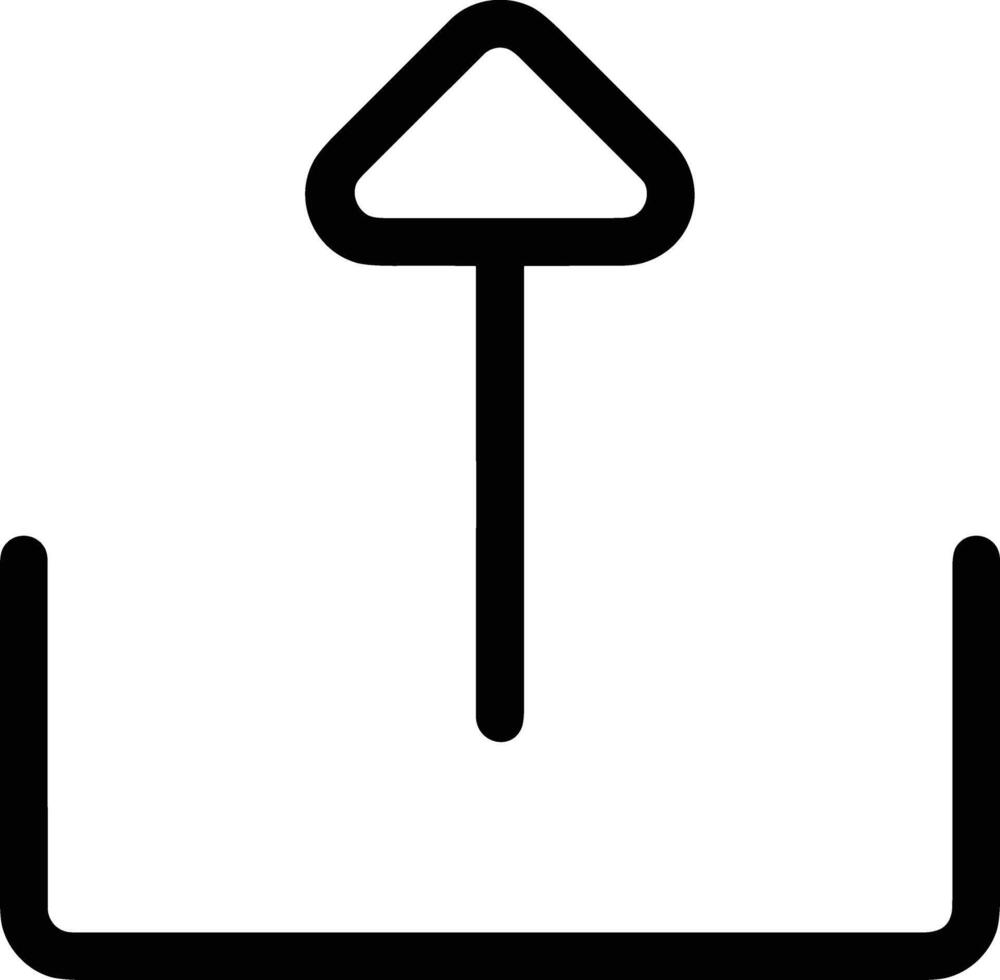 Upload icon symbol image vector