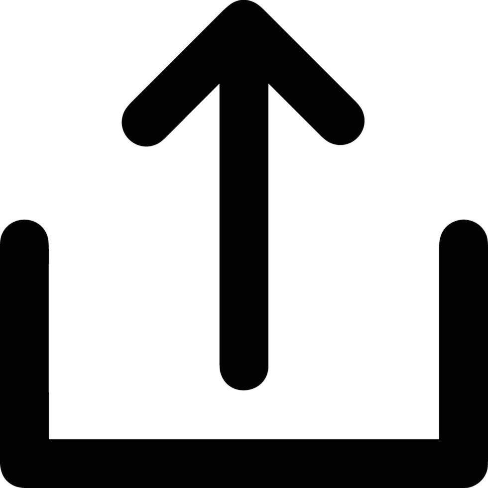 Upload icon symbol image vector