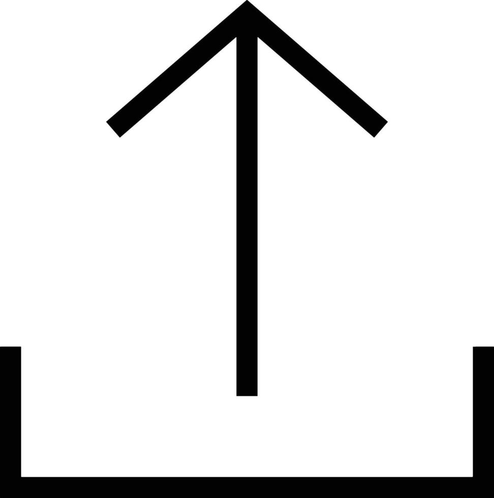 Upload icon symbol image vector