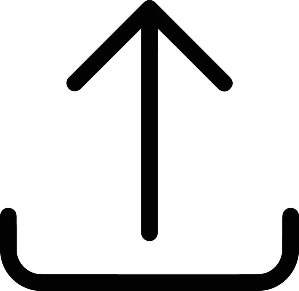 Upload icon symbol image vector