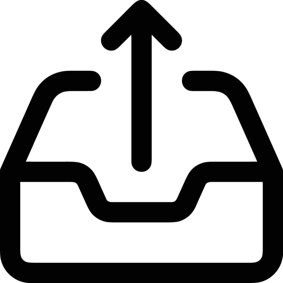 Upload icon symbol image vector