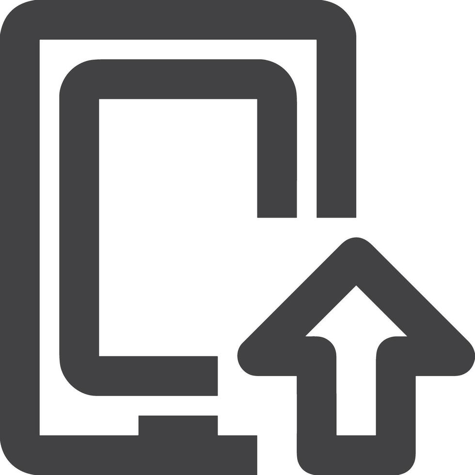 Upload icon symbol image vector
