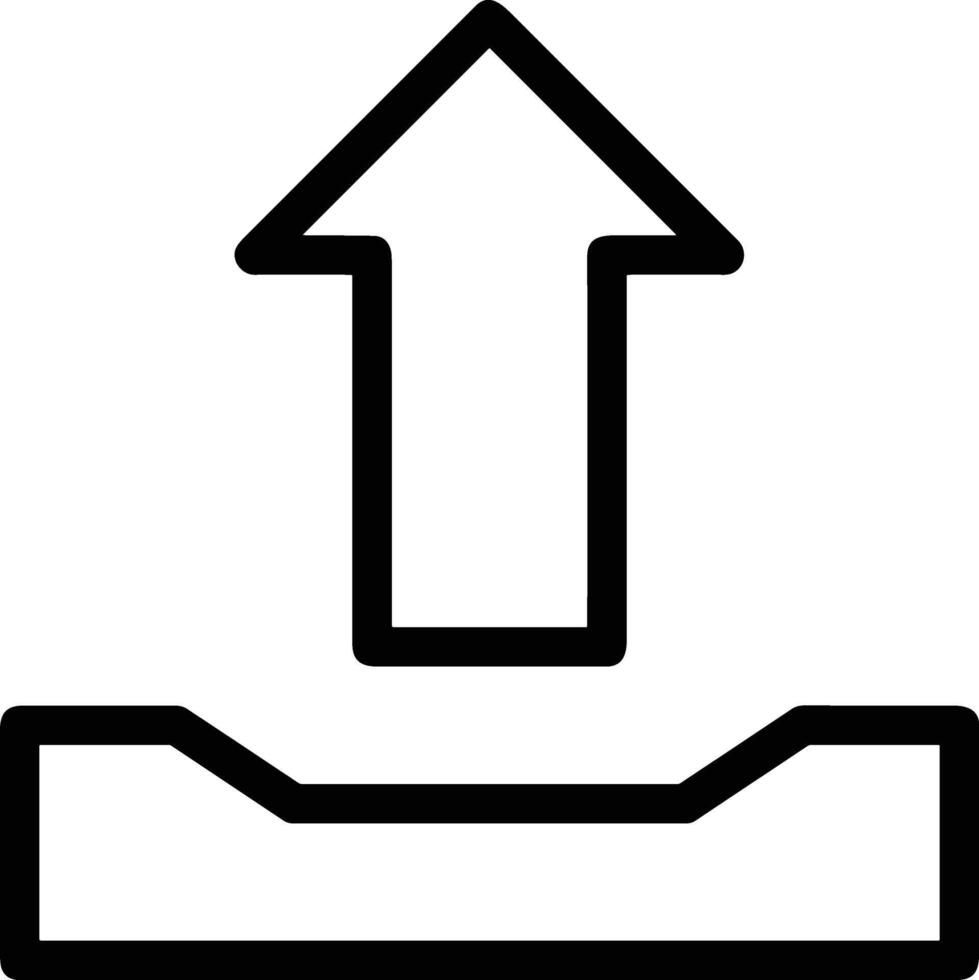 Upload icon symbol image vector