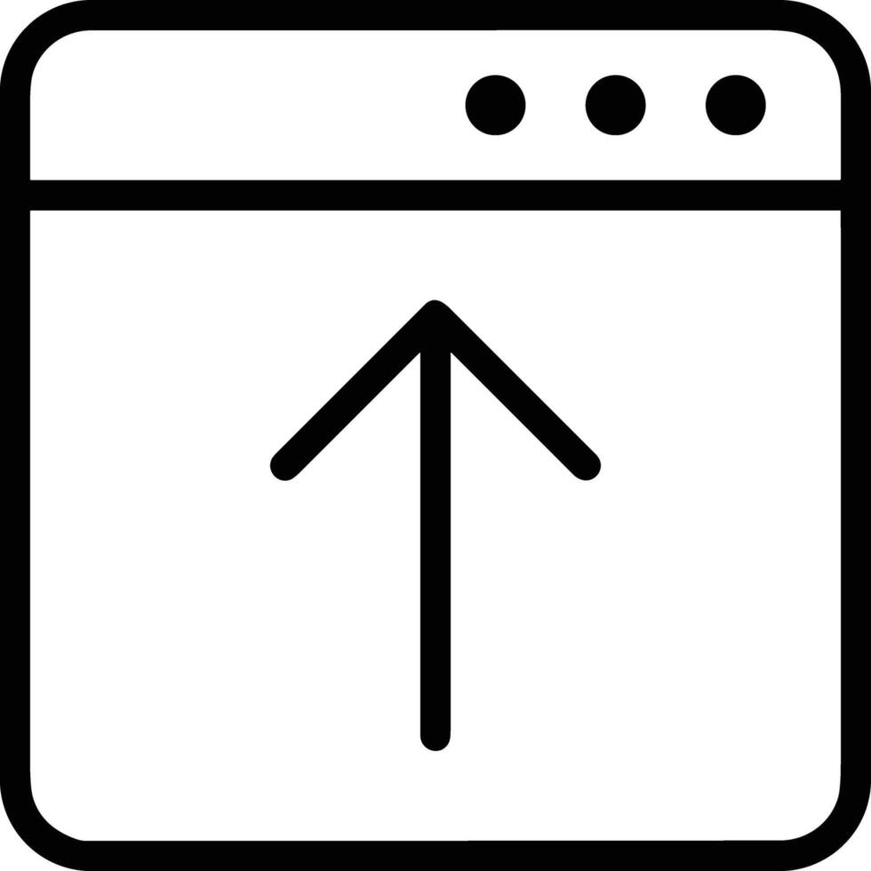 Upload icon symbol image vector