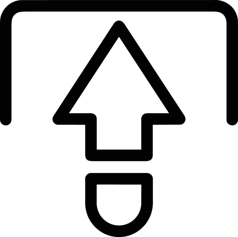 Upload icon symbol image vector