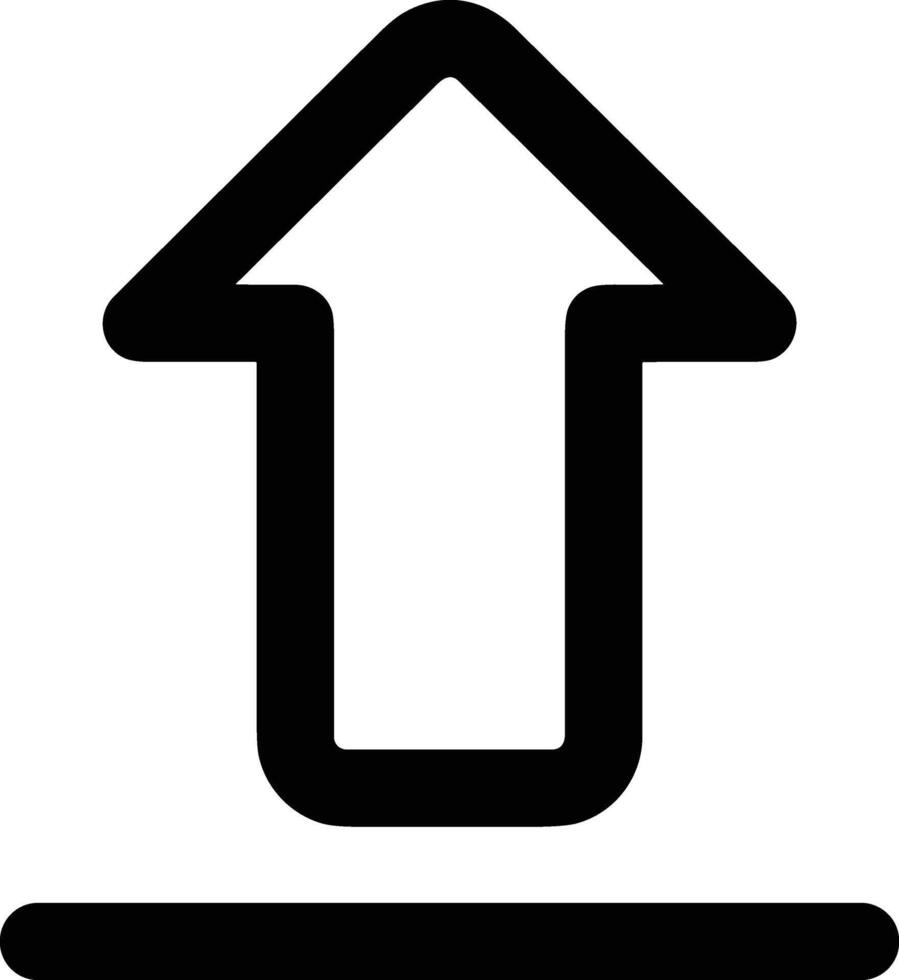 Upload icon symbol image vector