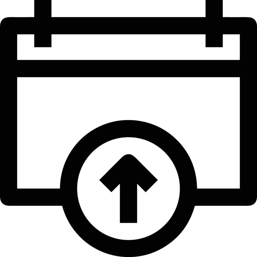 Upload icon symbol image vector