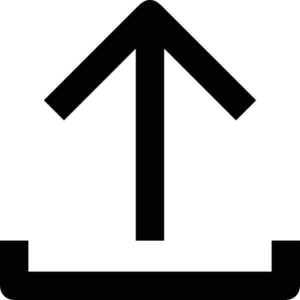 Upload icon symbol image vector