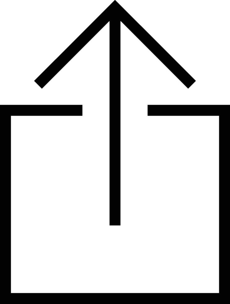 Upload icon symbol image vector