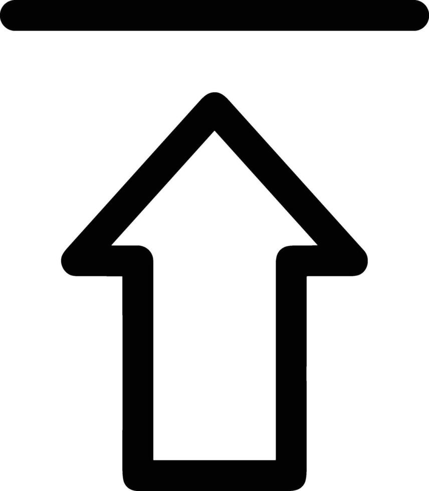 Upload icon symbol image vector