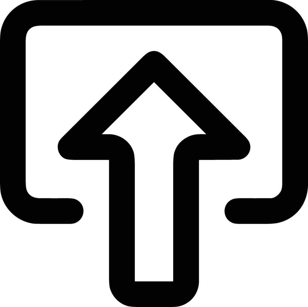 Upload icon symbol image vector