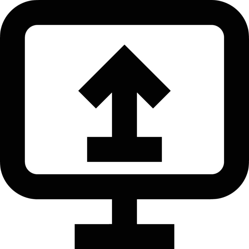 Upload icon symbol image vector
