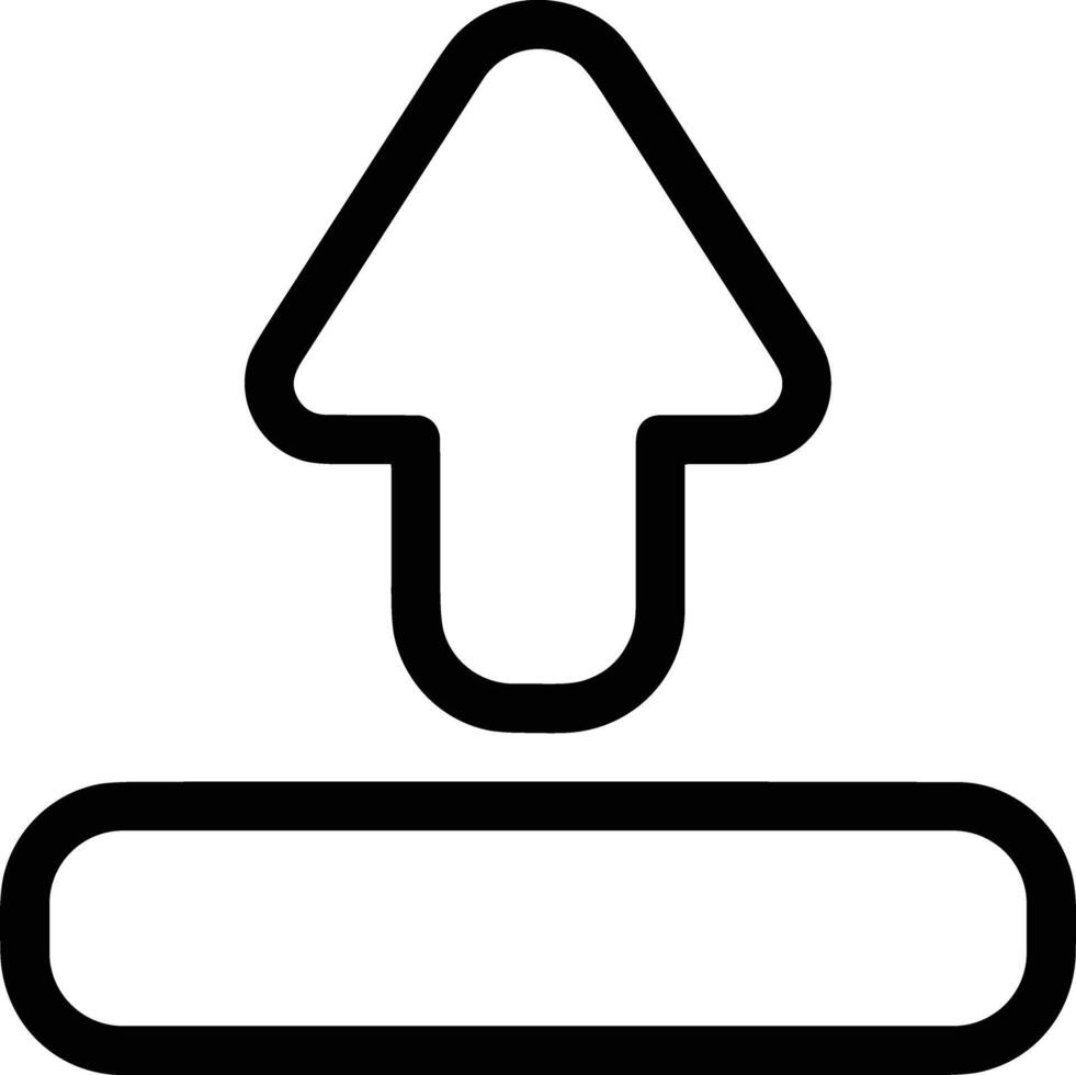 Upload icon symbol image vector