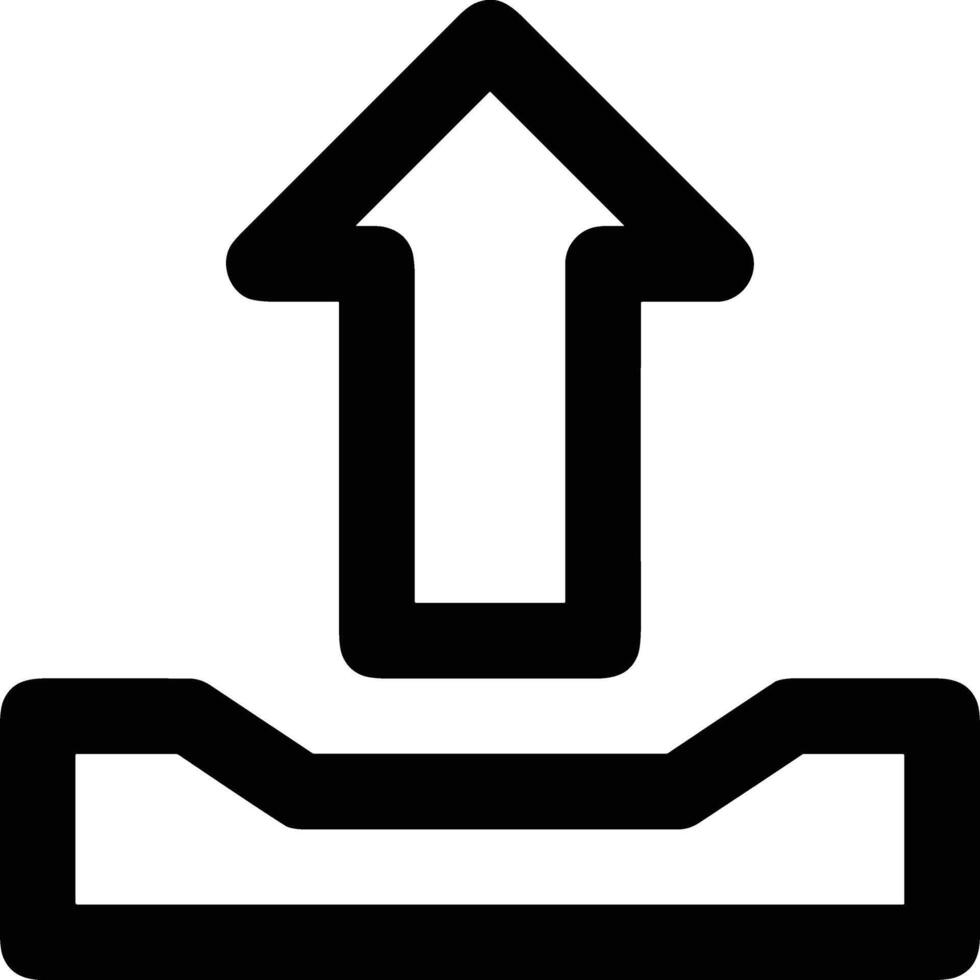Upload icon symbol image vector