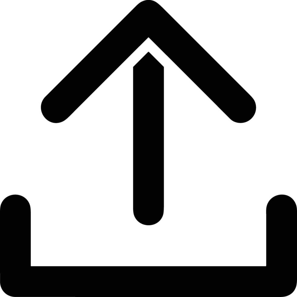 Upload icon symbol image vector