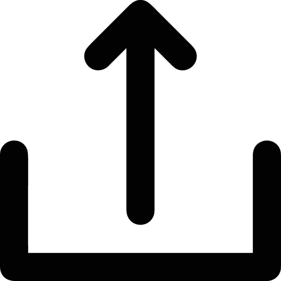 Upload icon symbol image vector