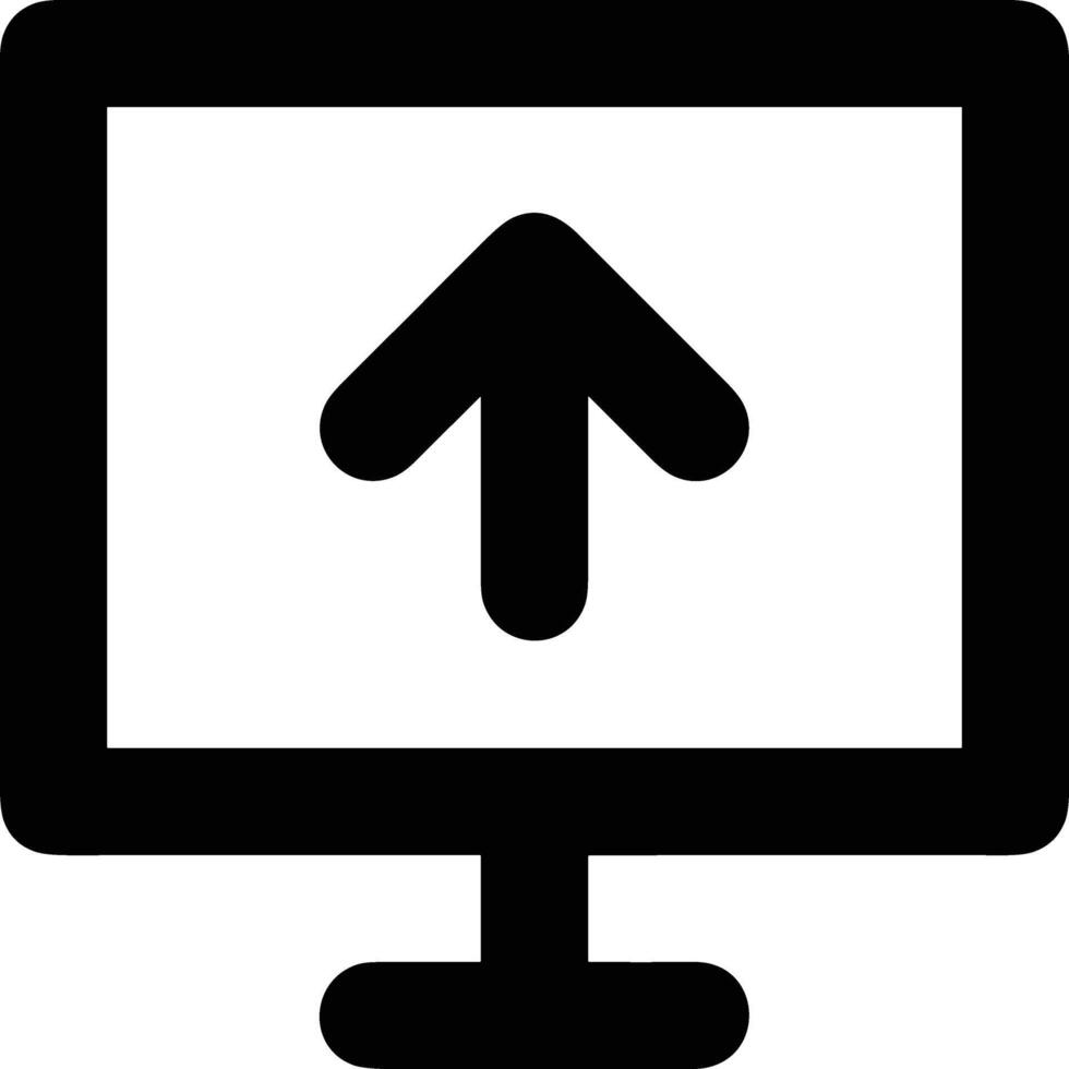Upload icon symbol image vector