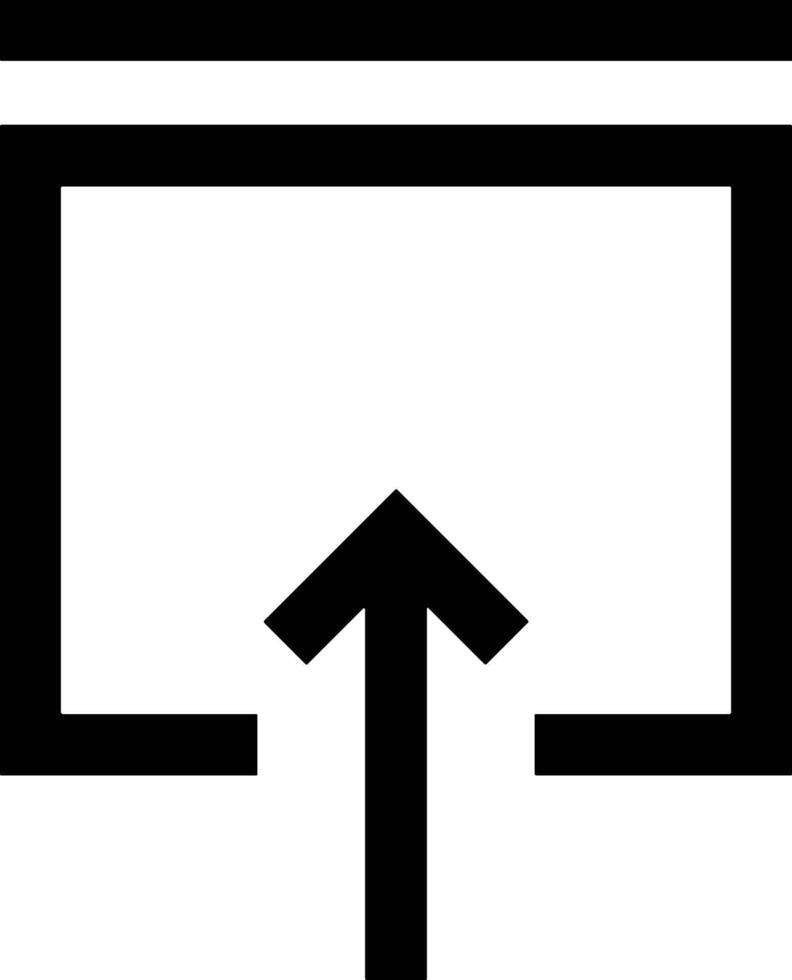 Upload icon symbol image vector