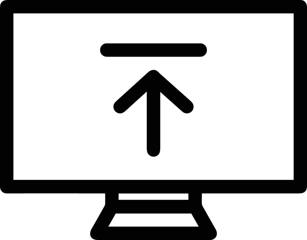 Upload icon symbol image vector