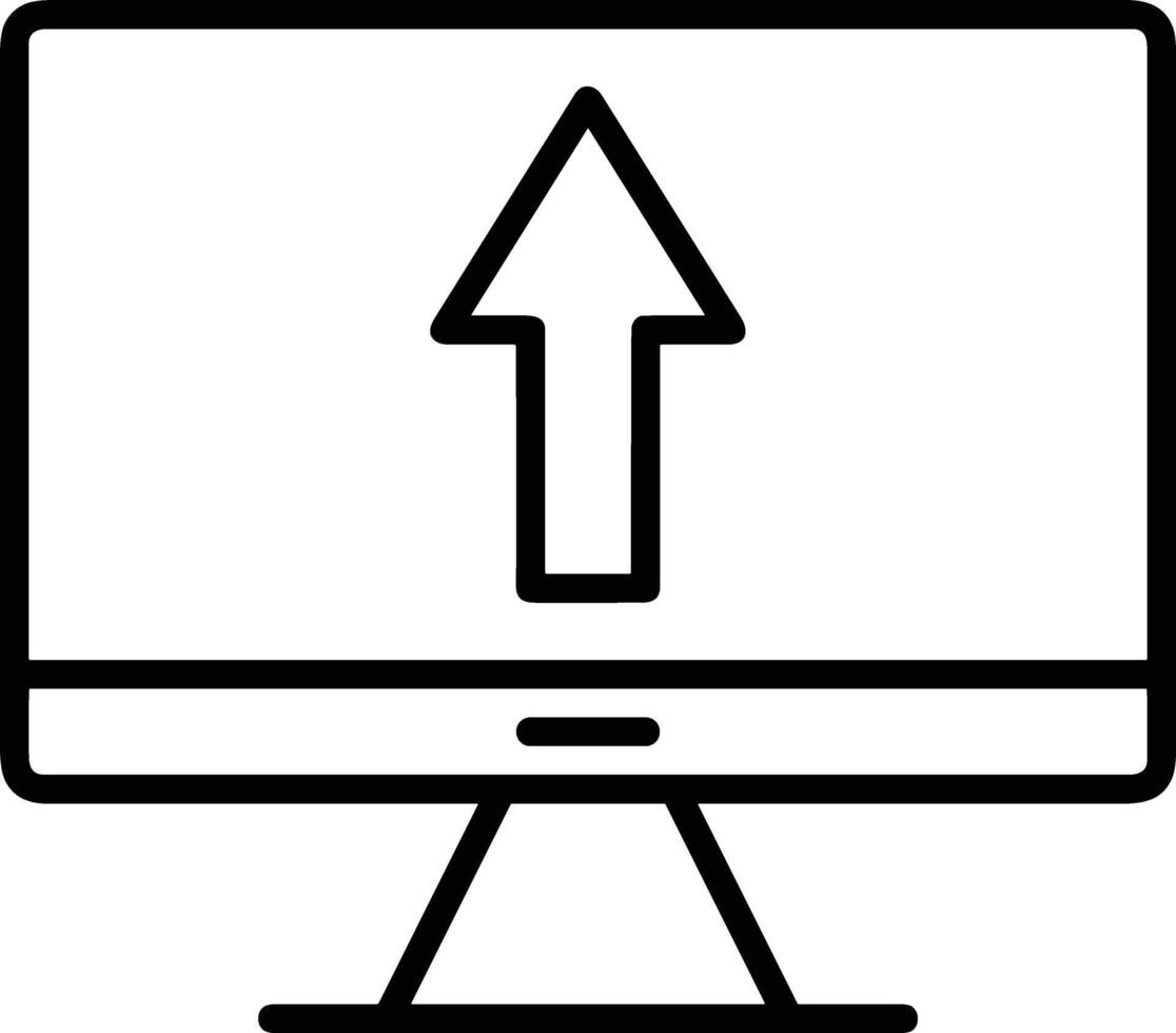 Upload icon symbol image vector