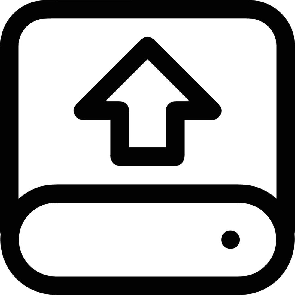 Upload icon symbol image vector