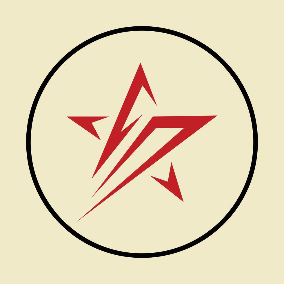 Star symbol abstract beautiful amazing background illustration design vector