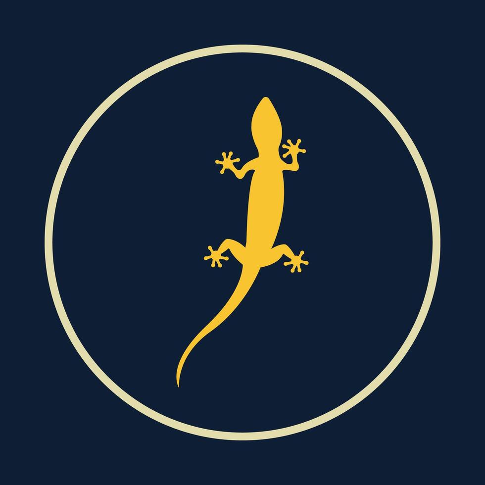 Lizard symbol abstract beautiful lovely background illustration design vector
