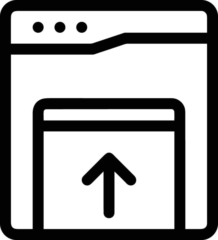 Upload icon symbol image vector