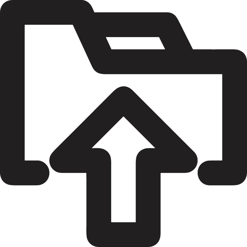 Upload icon symbol image vector