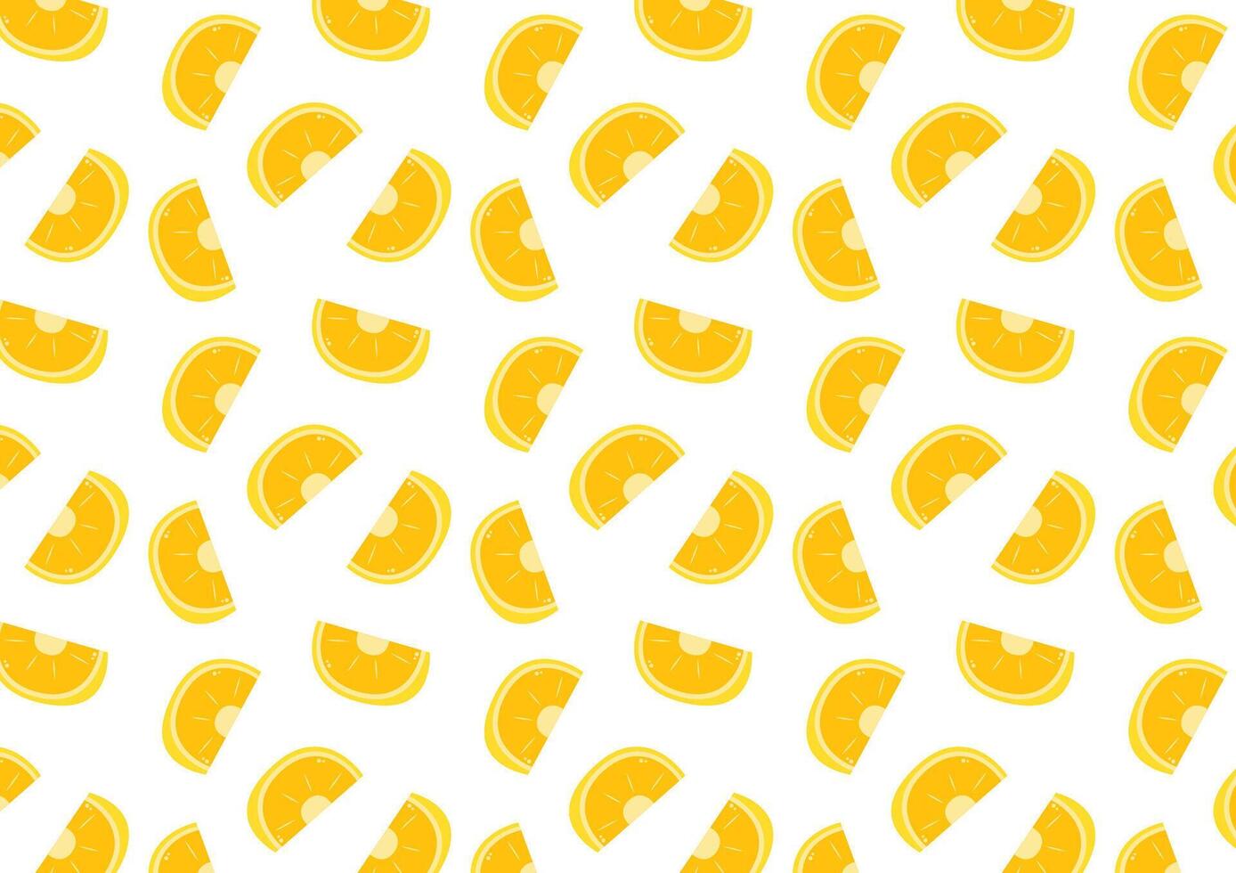 Lemon . Lemon on white background. Lemon pattern wallpaper. vector