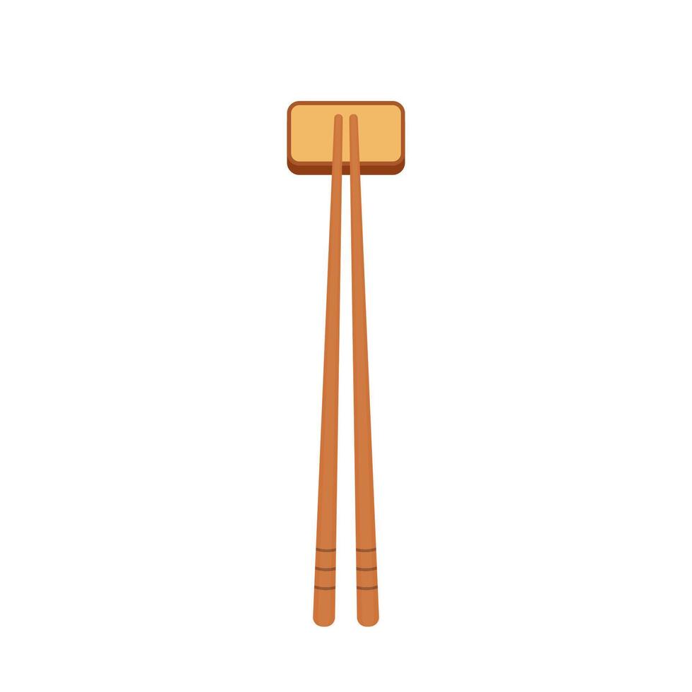 chopsticks . chopsticks white background. wallpaper. free space for text. copy space. vector