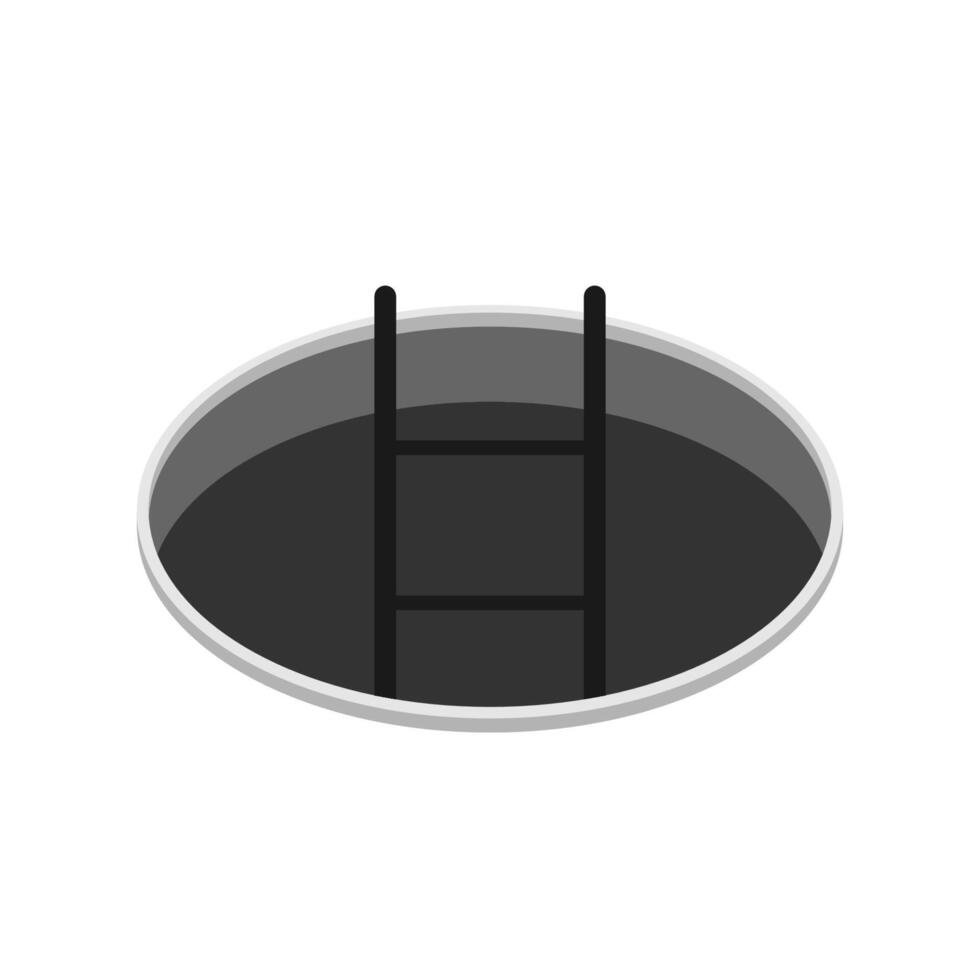 Drain on the fall. wallpaper. free space for text. vector