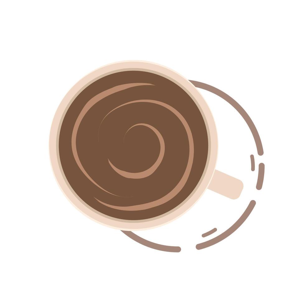 Coffee logo design. Coffee on white background. vector