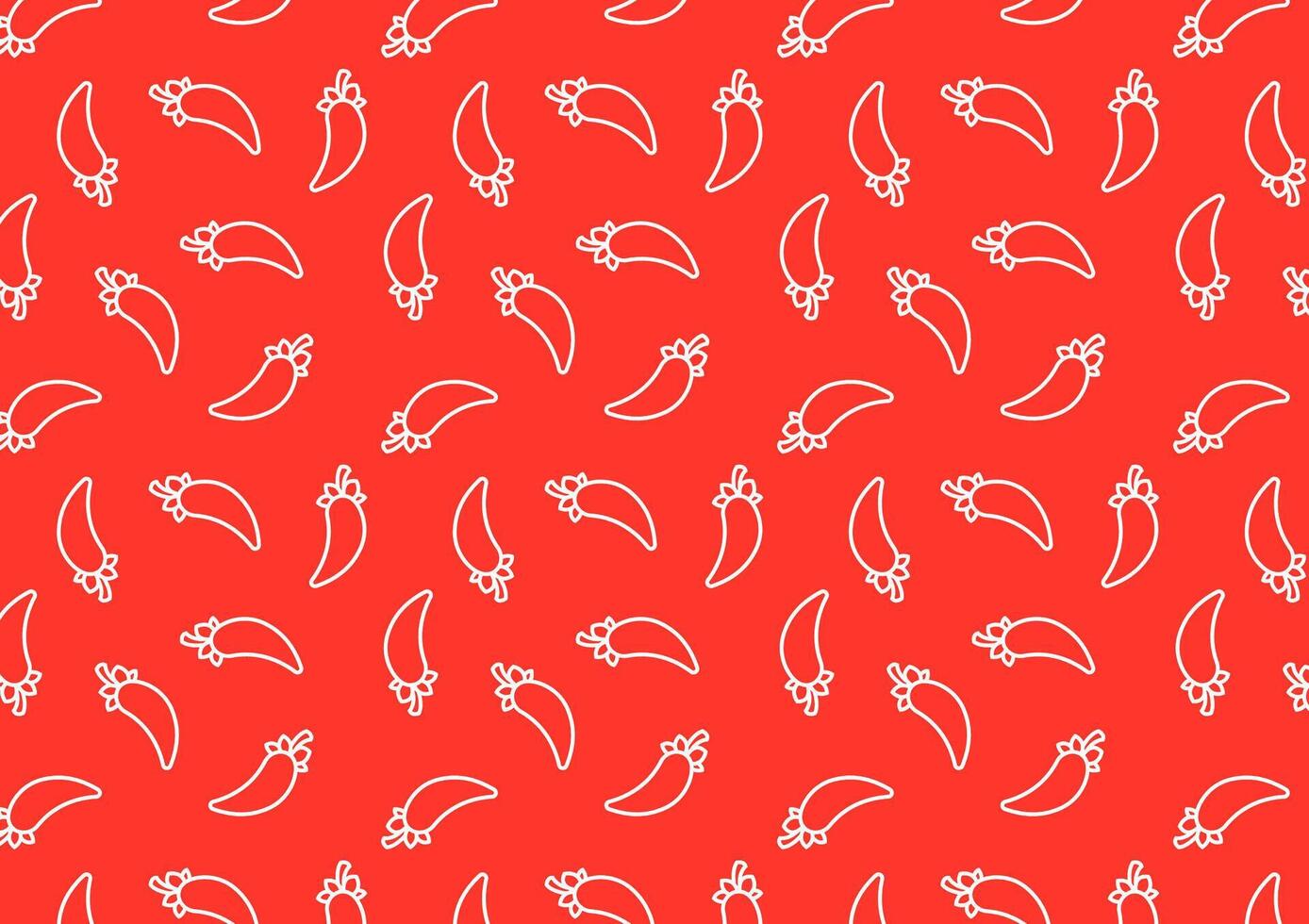Chilli pattern . wallpaper free space for text. background. background. vector